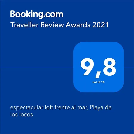 Costaazul Loft, Seaviews Frente Al Mar, Playa Locos Appartement *